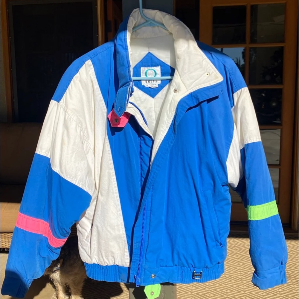 Vintage omega bomber jacket